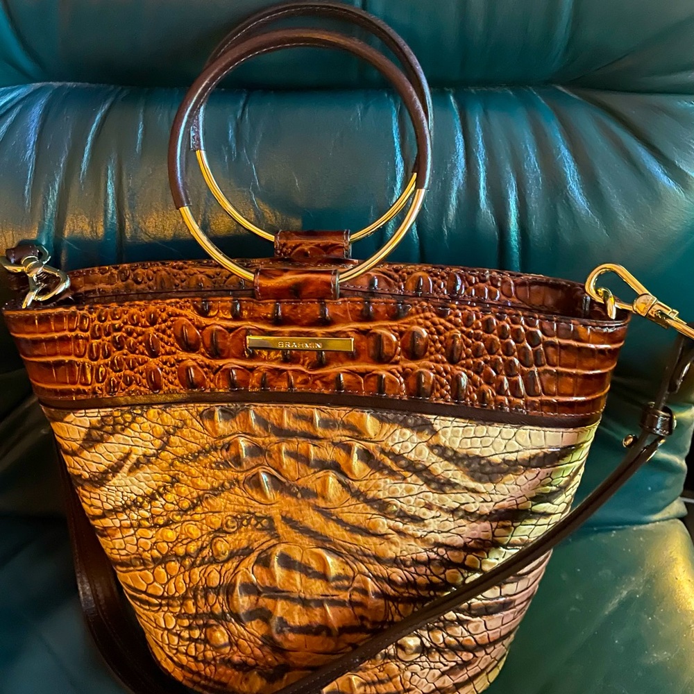 Brahmin Feline Ruzzo Bag-Purchased new. Used only once!
